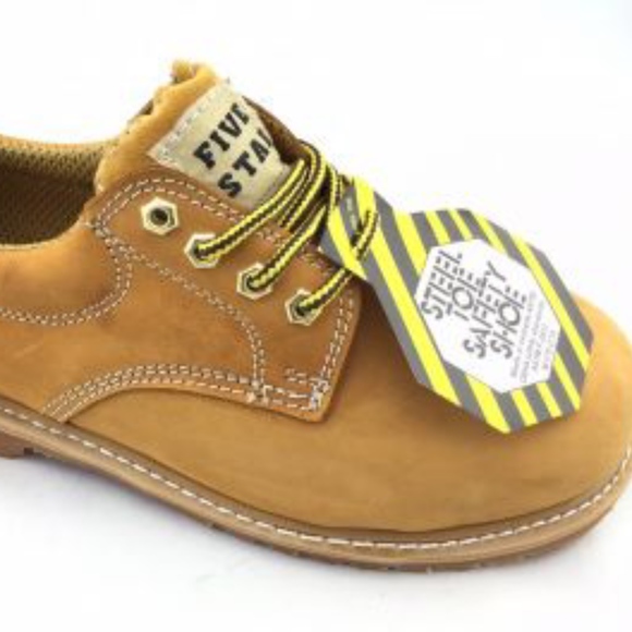 Other - STEEL TOE SAFETY SHOE  COLOR Tan nubuck workshoe